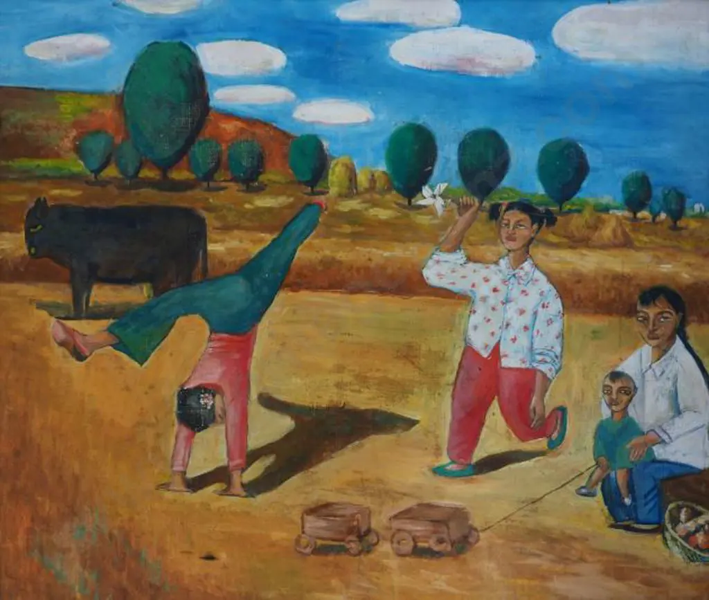 UNKNOWN artist - Asian Folk Art Image 1++