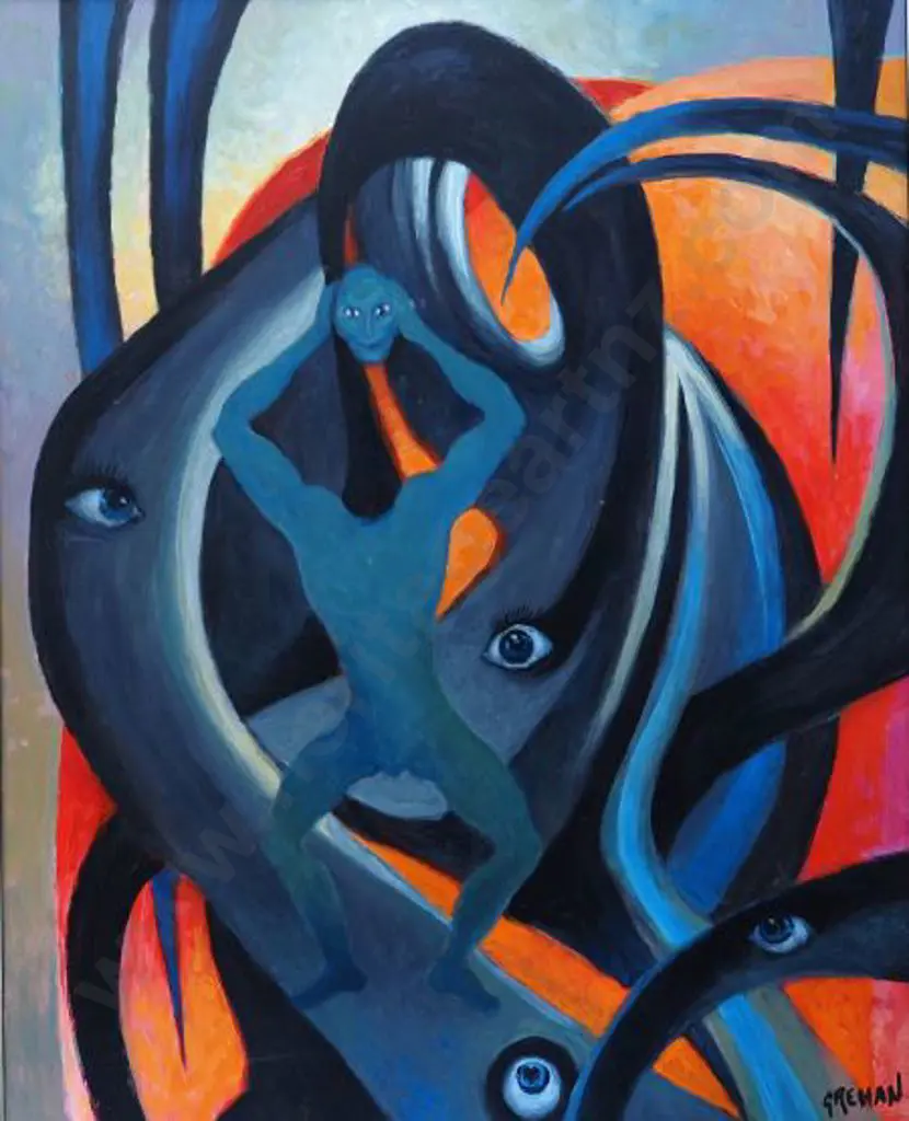 GREHAN, Joan (1920-2007) - More Weird than Wacky - Weird & Wacky Beings No 1 Image 1++