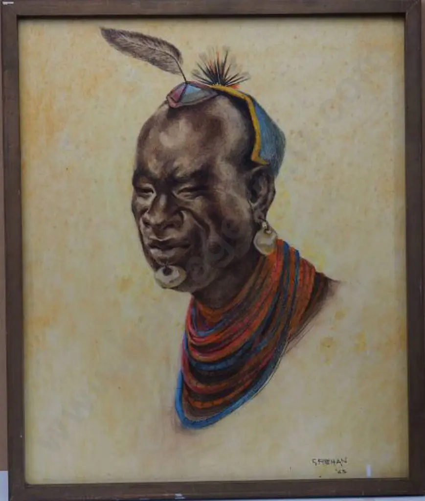 GREHAN, Joan (1920-2007) - Karamasong, 1963 Image 1++