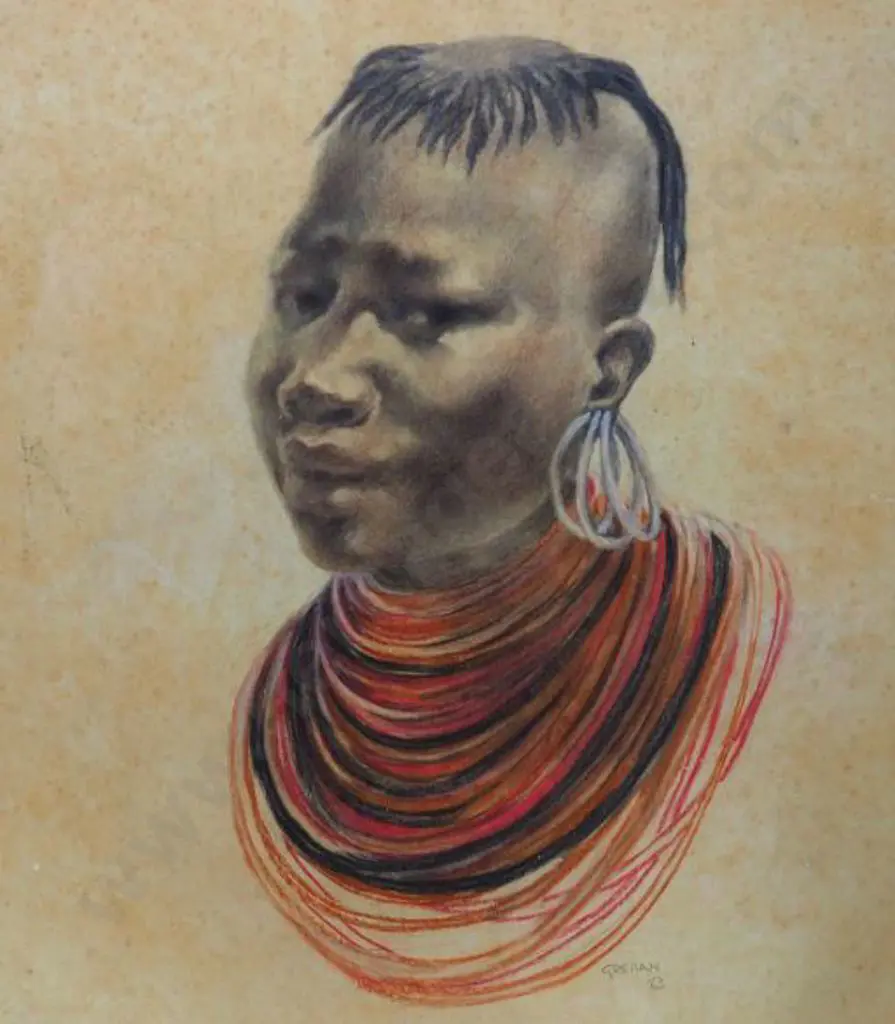 GREHAN, Joan (1920-2007) - Karamasong Woman, 1963 Image 1++