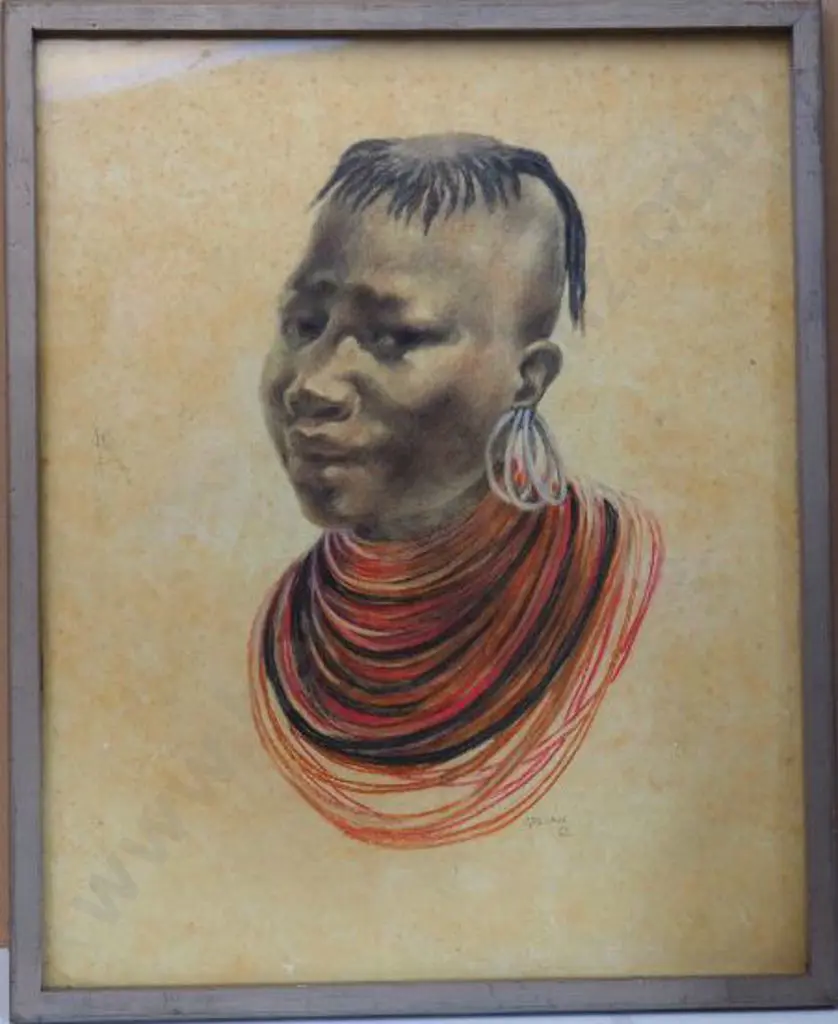 GREHAN, Joan (1920-2007) - Karamasong Woman, 1963 Image 1++