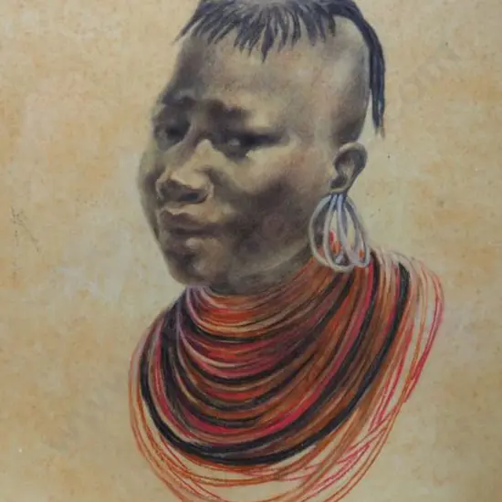 GREHAN, Joan (1920-2007) - Karamasong Woman, 1963