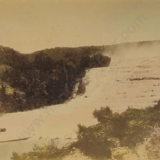 UNKNOWN photographer - Pink Terraces, New Zealand c. 1880