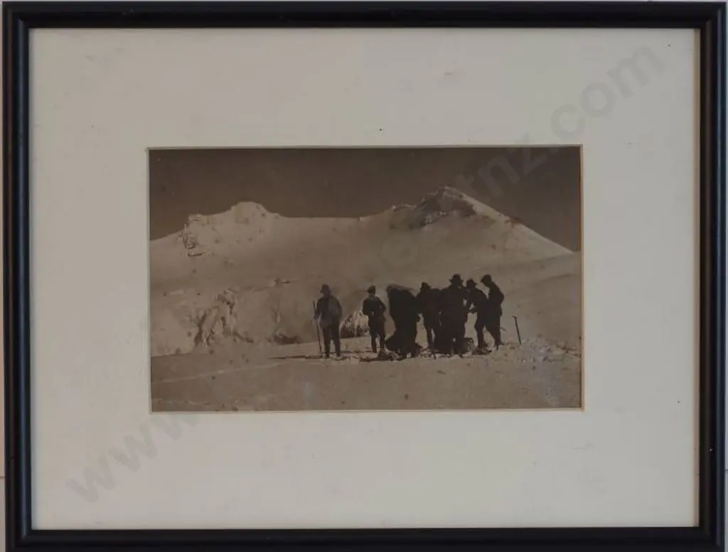 UNKNOWN photographer -  Alpine Trampers - Early 20th Century Image 1++