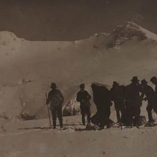 UNKNOWN photographer -  Alpine Trampers - Early 20th Century