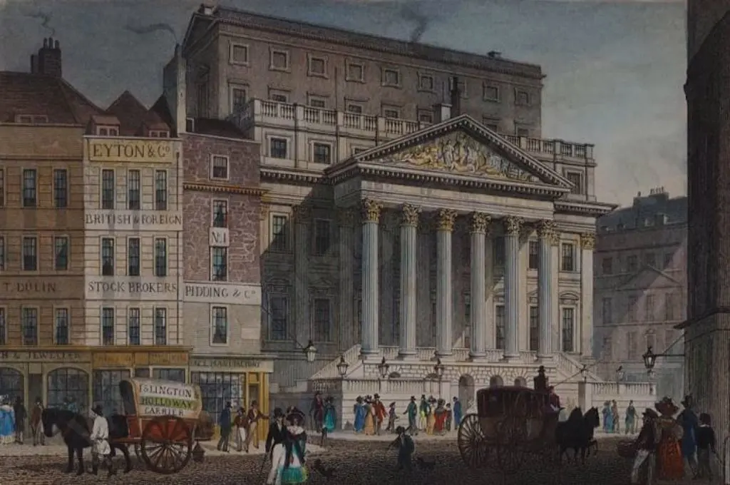 SHEPHERD, Thomas Hosmer (1793-1864) - Mansion House from The Bank, London Image 1++