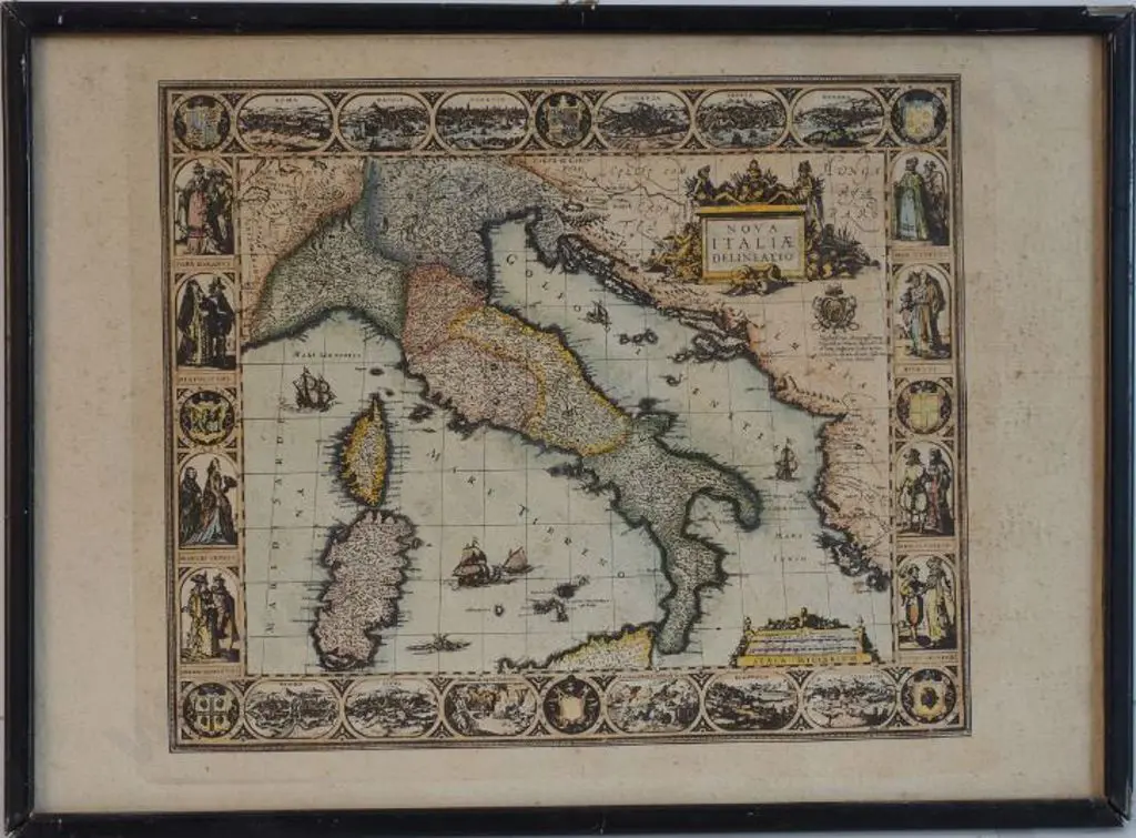 UNKNOWN Cartographer - Map of Italia (Italy) - Early 19th Century Image 1++