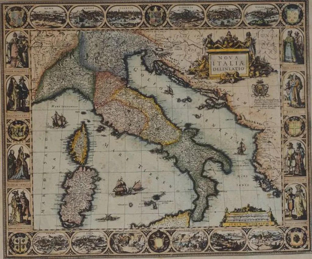 UNKNOWN Cartographer - Map of Italia (Italy) - Early 19th Century Image 1++