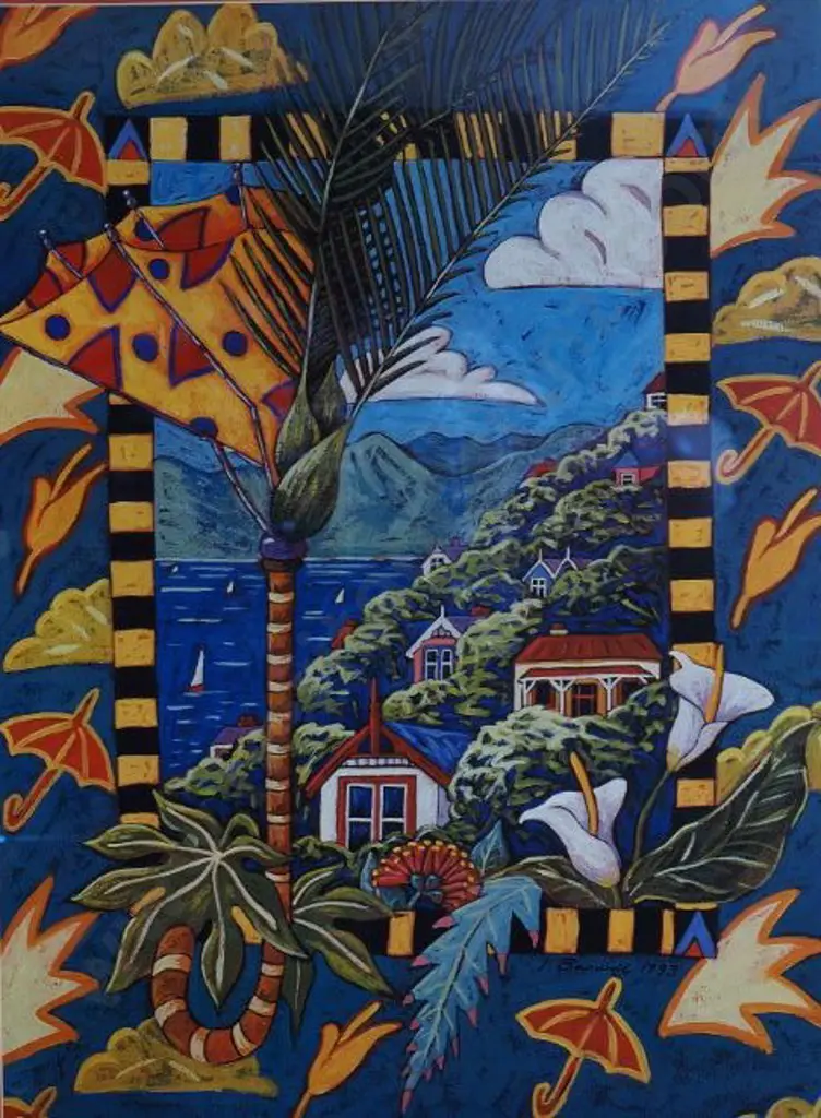 BANWELL, Ingrid (1957-) - Changing Wellington Winds, 1993 Image 1++