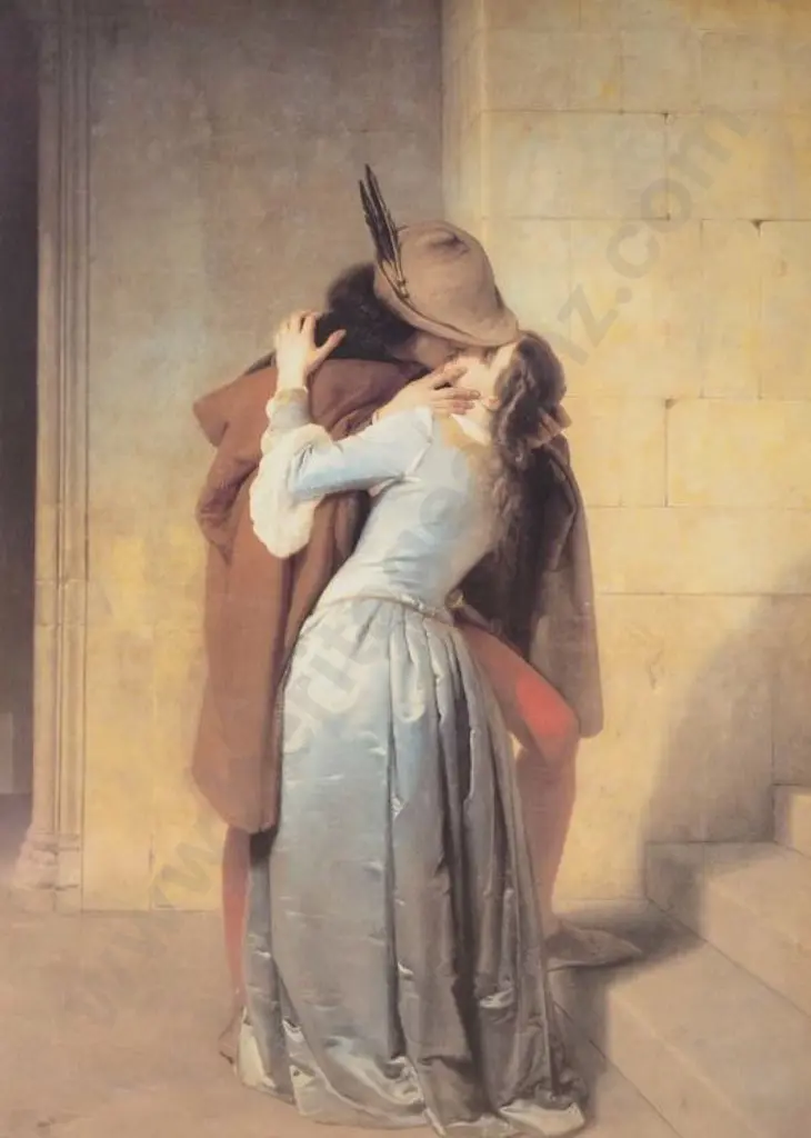 HAYEZ, Francesco (1791-1882) - The Kiss Image 1++