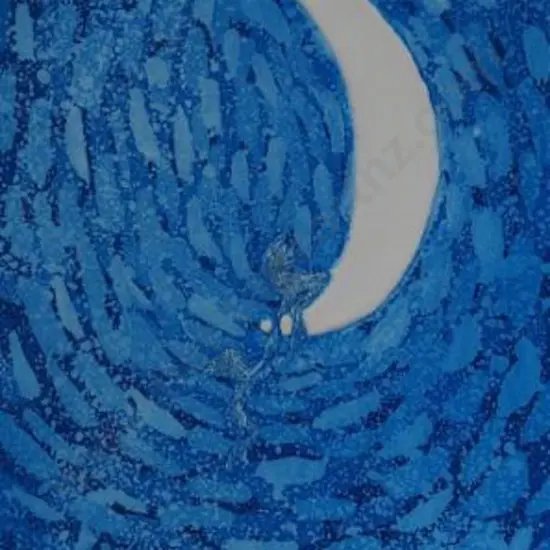 HUNTER, Alexis (1948-2014) - Woman in the Moon, 1983