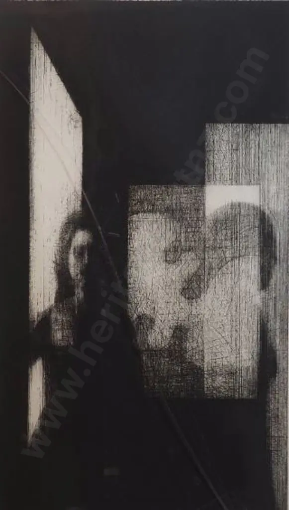 DRAWBRIDGE, John (1930-2005) - Interior 1970 Image 1++