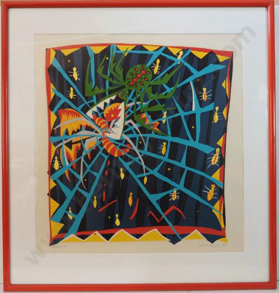 BUSTIN, Debra (1957-) - The Spider and The Fly, 1985 Image 1++