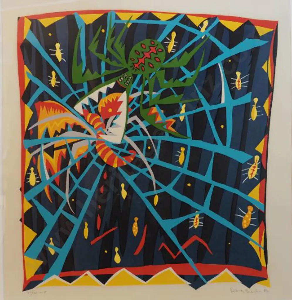 BUSTIN, Debra (1957-) - The Spider and The Fly, 1985 Image 1++