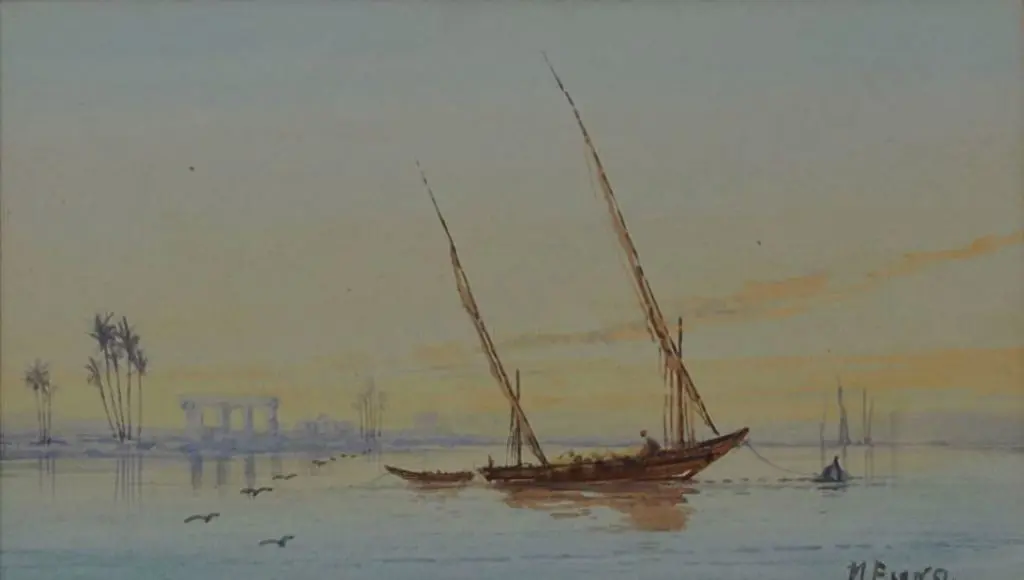 FIONA, N. - Fishing Boats along the Nile Image 1++