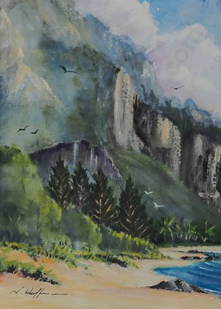 HOFFMAN, N. - Cliffs & Sea, Lord Howe Island Image 1++