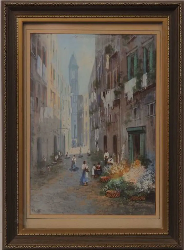 GIANNI, M. - Neopolitan Flower Sellers Image 1++