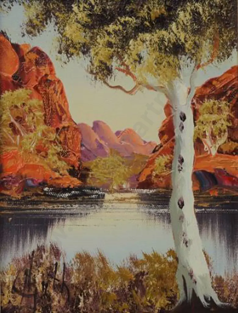 GUTH, Henk (1921-2003) - Ellery Creek, Big Hole, Australia Image 1++