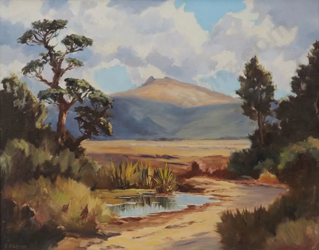 LATTEY, Edward B. (1899-1986) - Hauhangatahi National Park Image 1++
