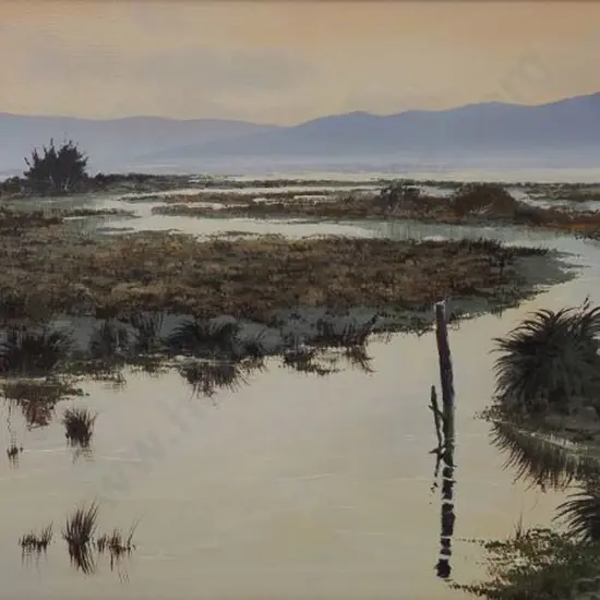 CHILVERS, Robert (1924-2013) - Evening Lagoon, 1982