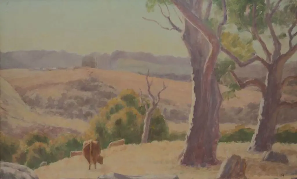 ROWELL, John (1894-1973) - Pastoral Scene Image 1++