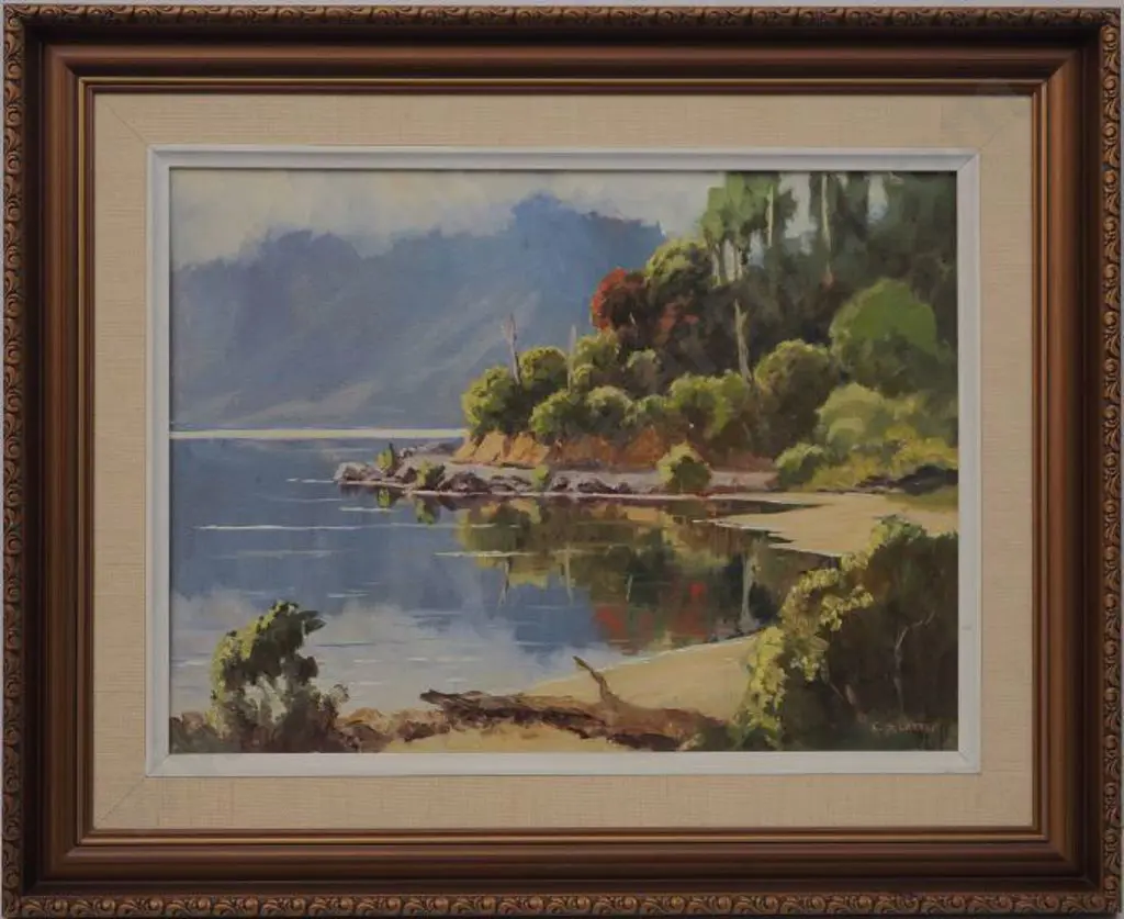 LATTEY, Edward B. (1899-1986) - Lake Brunner Image 1++