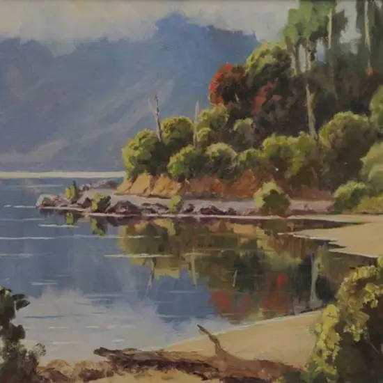 LATTEY, Edward B. (1899-1986) - Lake Brunner
