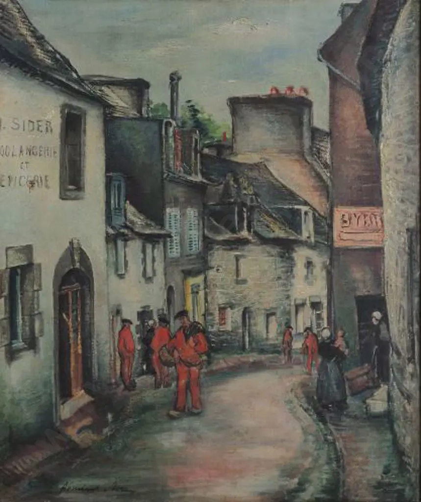 HERMIN, Armin - Belgian Street Scene Image 1++