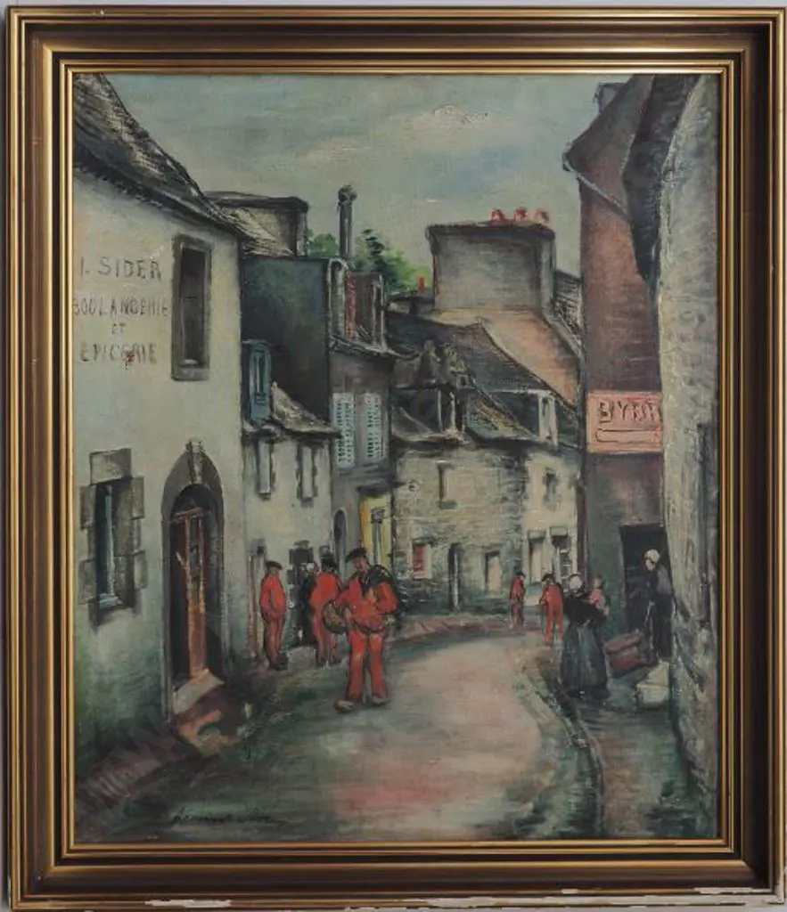 HERMIN, Armin - Belgian Street Scene Image 1++