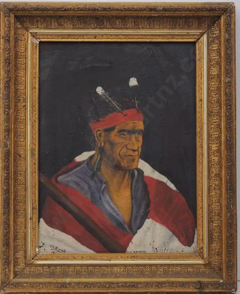 BUICK, Thomas Lindsay (1866-1938) - Te Hau Hau Image 1++