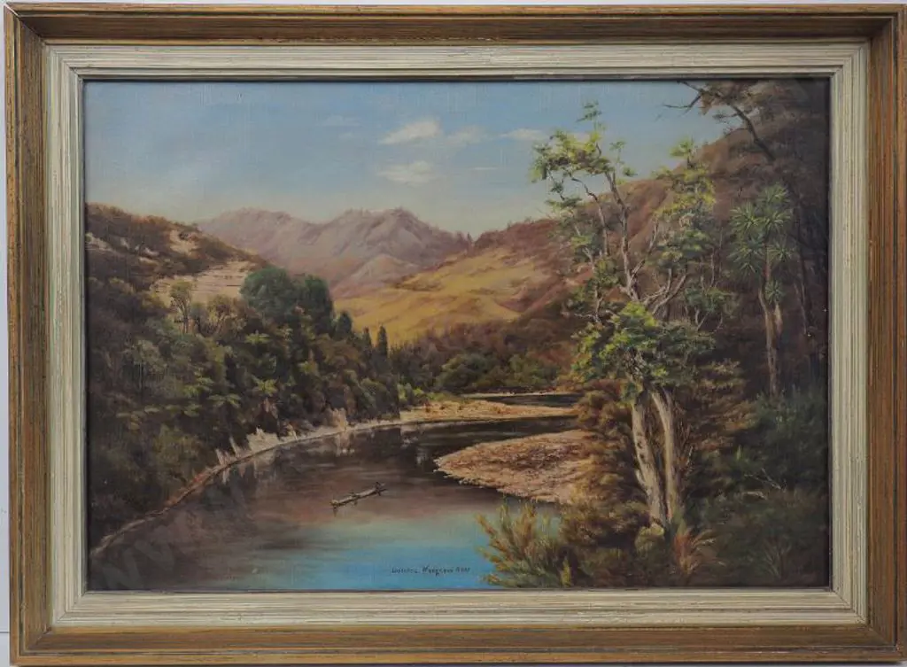 MOUNTFORT, Anne Barry (21st Cent.) - Galatea, Whanganui River Image 1++