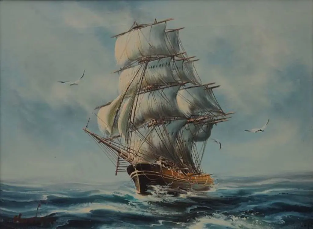 HYDEN - Sailing with Two Seagulls Image 1++