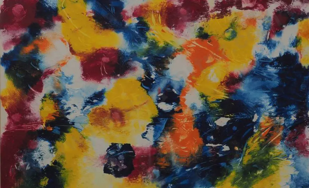 UNKNOWN artist - Floral abstract Image 1++