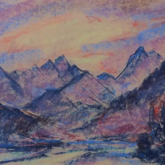 GOPAS, Rudi (1913-1982) - Lake & Hills