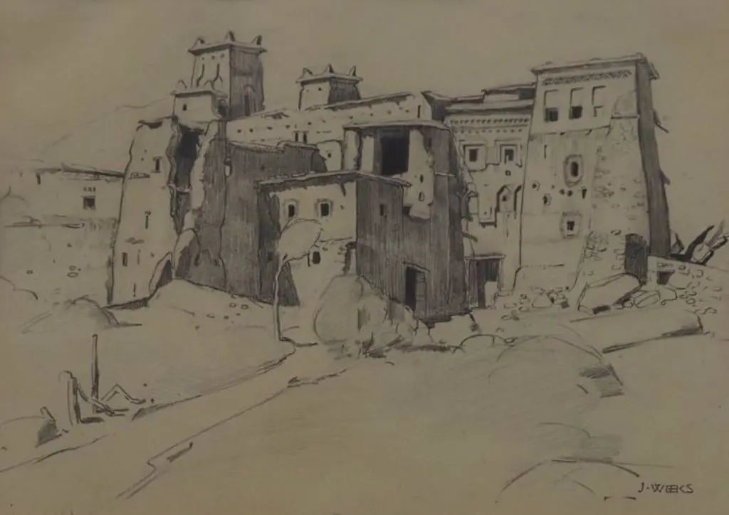 WEEKS, John OBE (1888-1965) - Anameta Buildings, Morocco Image 1++
