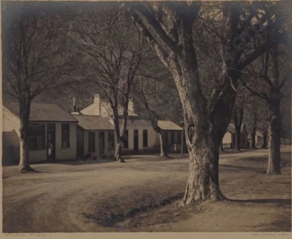 CHANCE, George (1885-1963) - Arrowtown, Wakatipu Image 1++