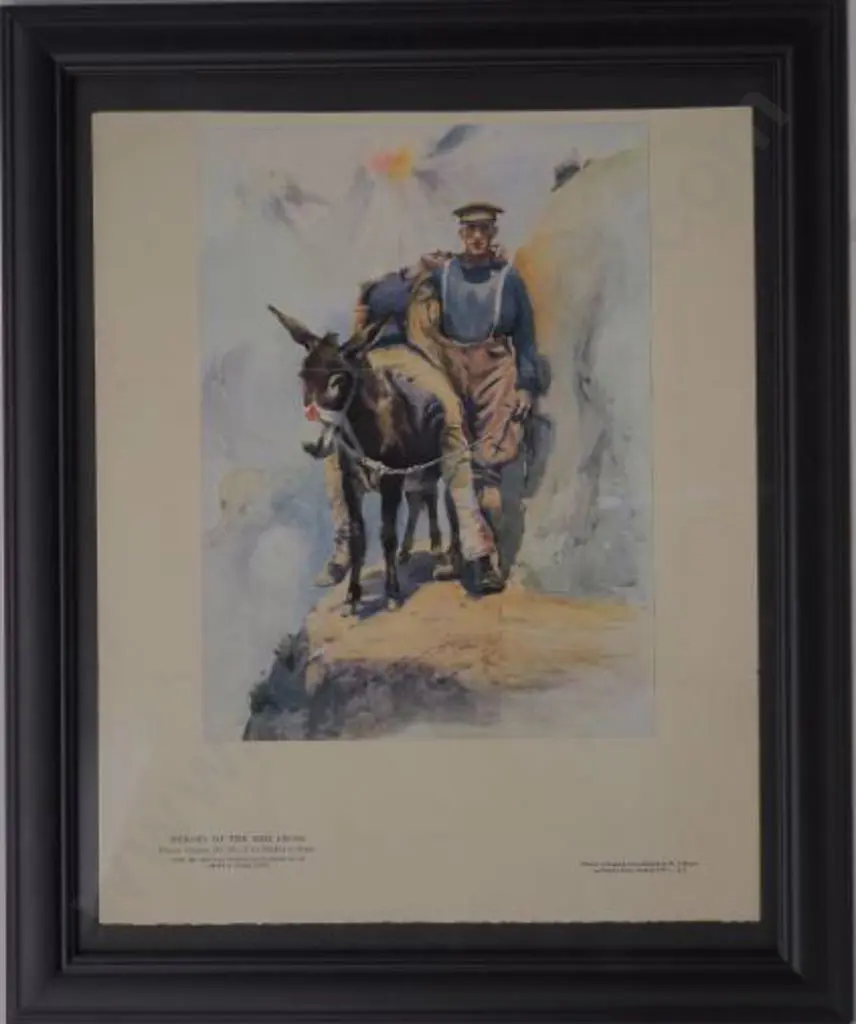 MOORE-JONES, Horace M. (1868-1922) - Simpson and His Donkey (rare print) Image 1++