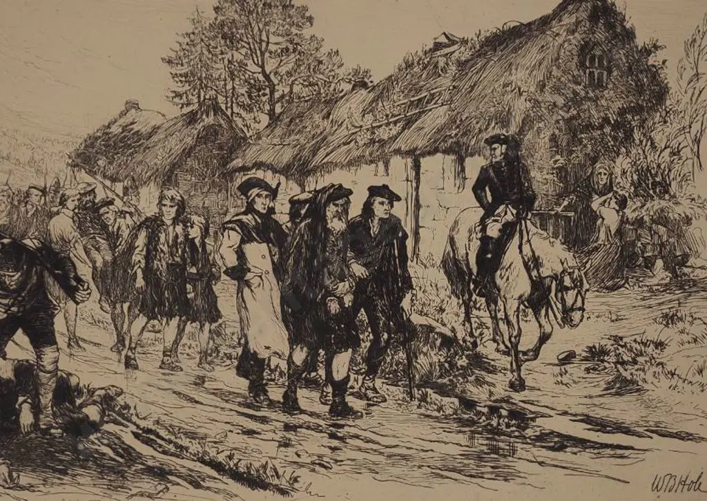 HOLE, William (1846-1917) - The End of the 'Forty Five' Rebellion Image 1++