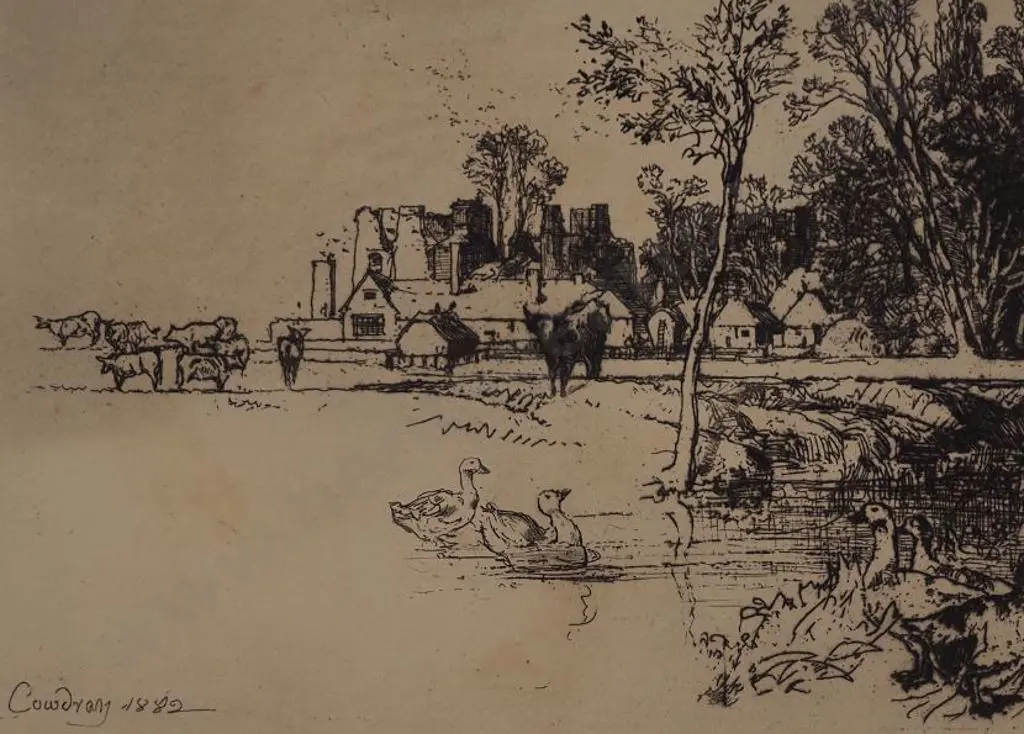 HADEN, Sir Francis Seymour (1818-1910) - Cowdray, 1882 Image 1++