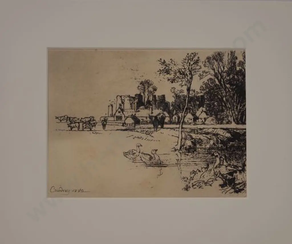 HADEN, Sir Francis Seymour (1818-1910) - Cowdray, 1882 Image 1++
