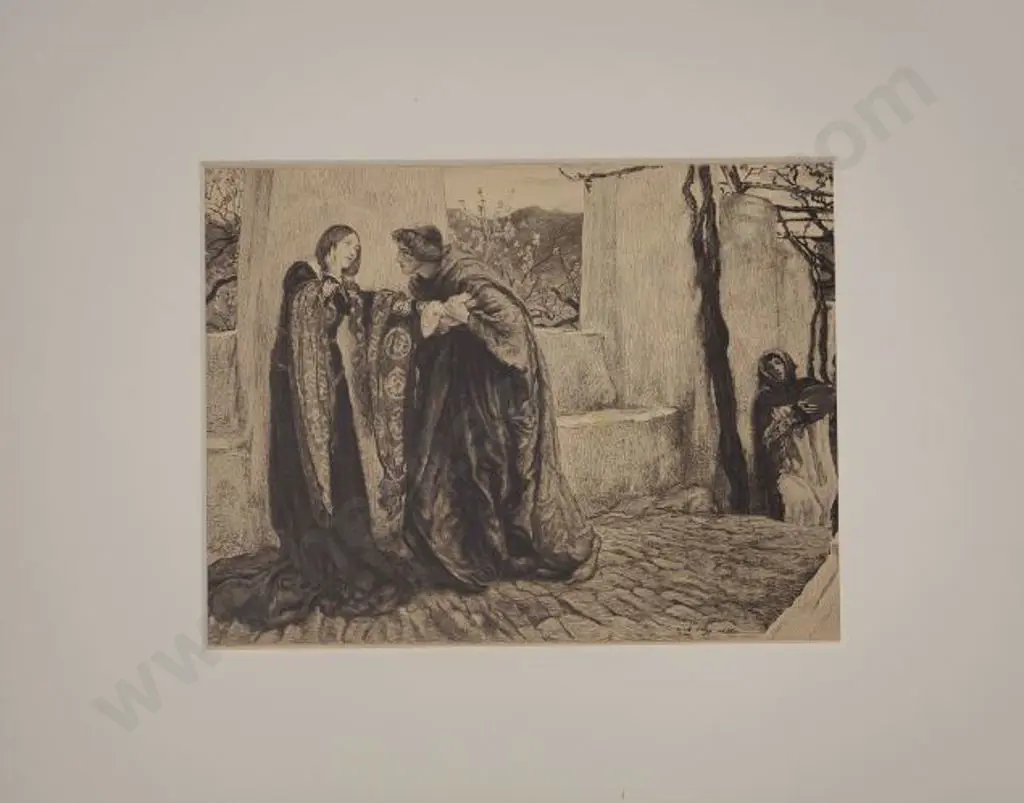 ABBEY, Edwin R.A. (1852-1911) - O Mistress Mine Image 1++
