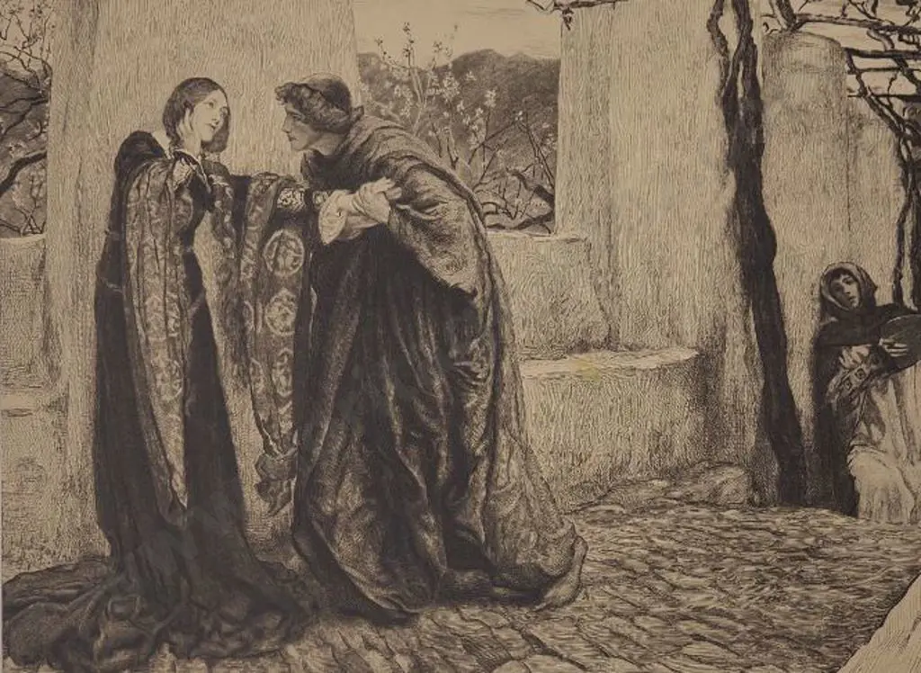 ABBEY, Edwin R.A. (1852-1911) - O Mistress Mine Image 1++