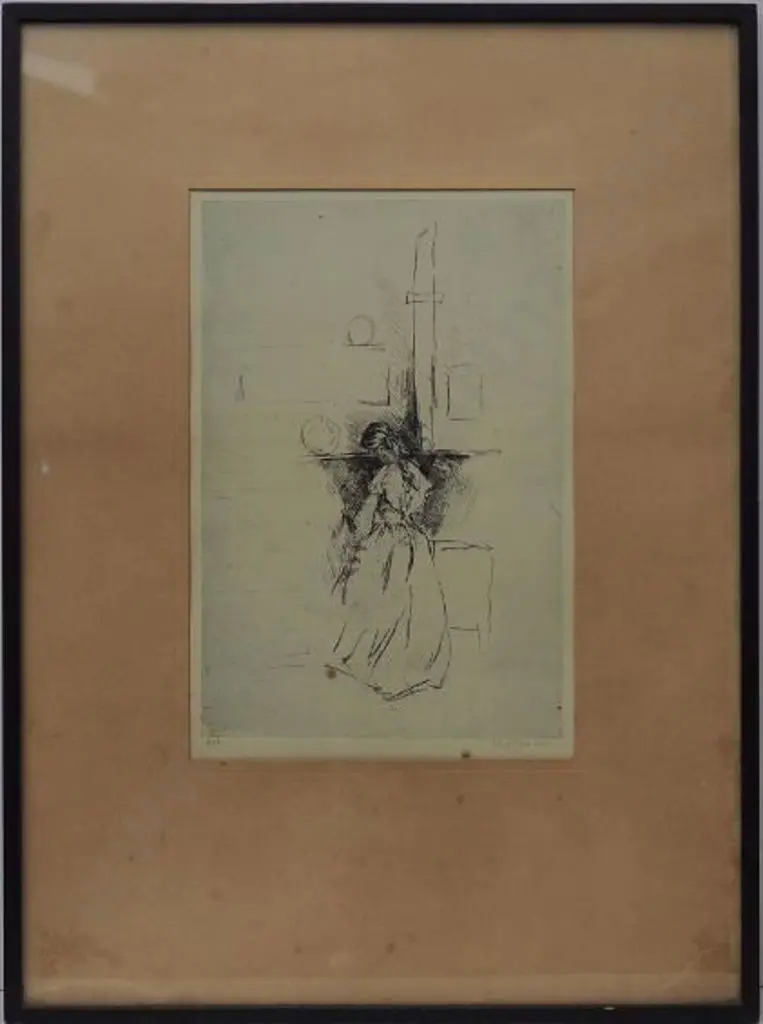 HALL, Edna Clarke (1879-1979) - Young Girl Image 1++