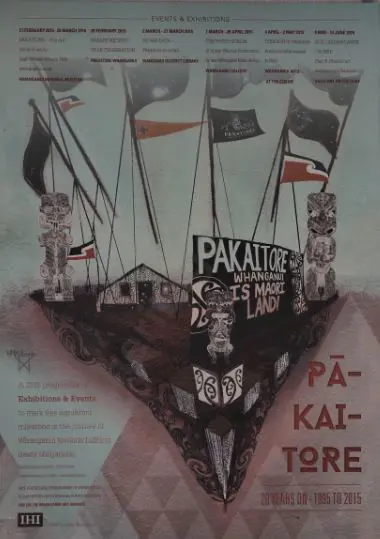 UNKNOWN artist - Event Poster - Whanganui 2015 Image 1++