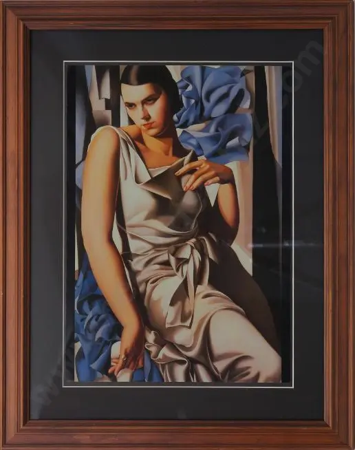 De LEMPICKA, Tamara (1898-1980) - Portrait of Madame M, 1930 Image 1++