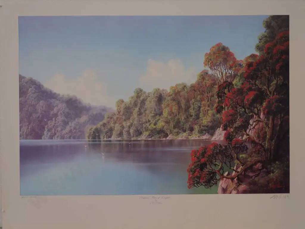 WILSON, Tim (1954-2020) - Okataina - Place of Laughter Image 1++