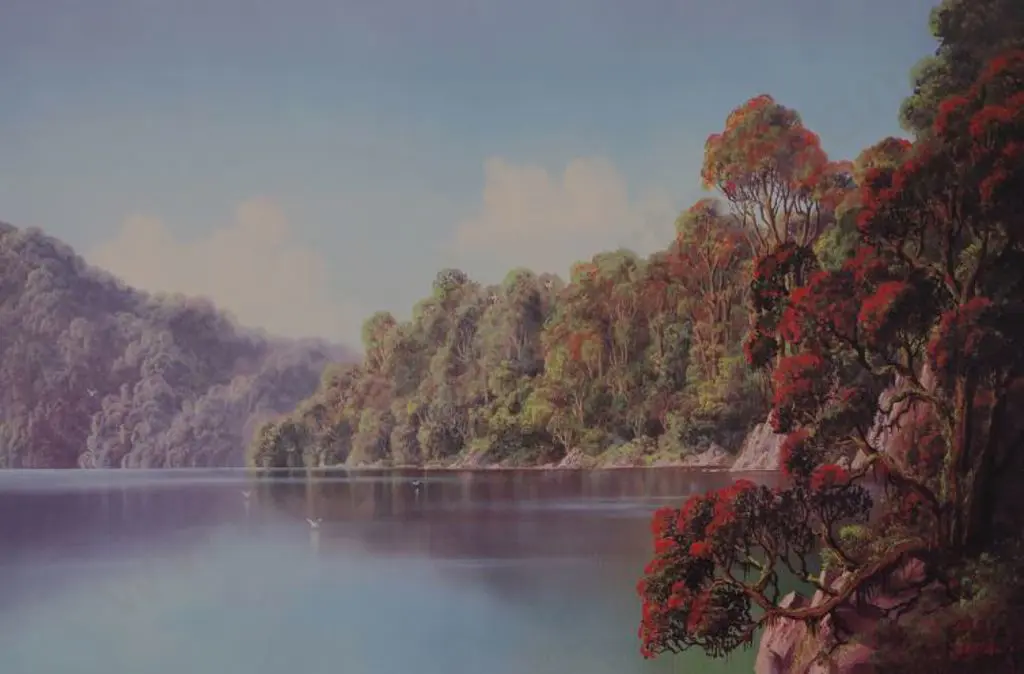 WILSON, Tim (1954-2020) - Okataina - Place of Laughter Image 1++