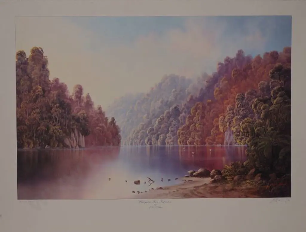 WILSON, Tim (1954-2020) - Whanganui River Impression Image 1++