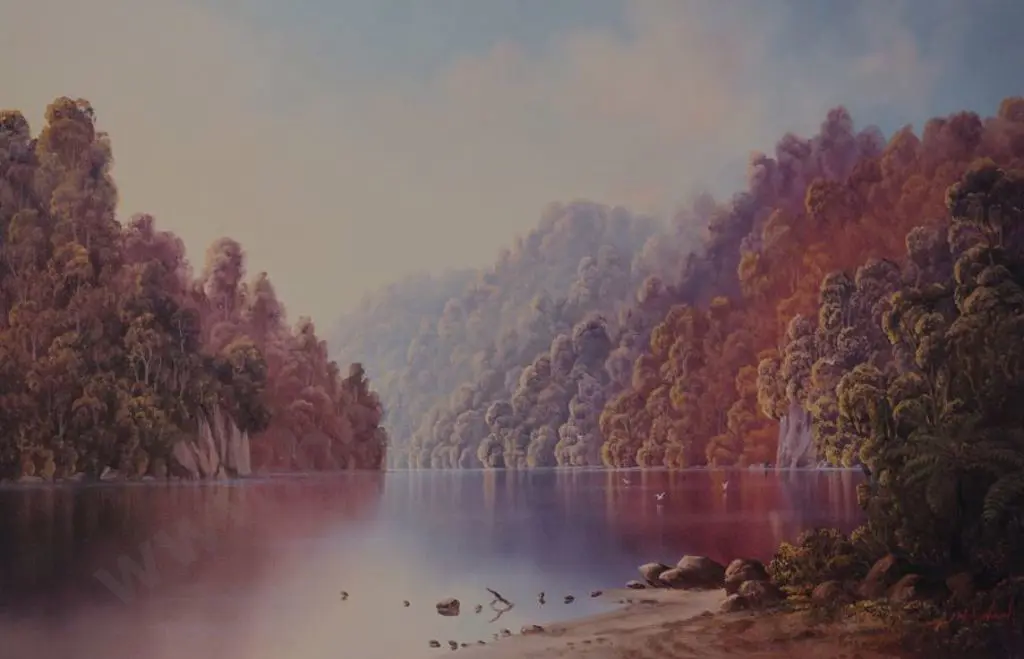 WILSON, Tim (1954-2020) - Whanganui River Impression Image 1++