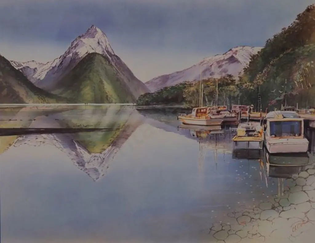 CLIFFORD, John (1932-2023) - Mitre Peak Image 1++